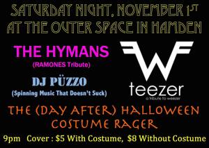 Nov. 1st, 2014 at The Outer Space in Hamden, CT